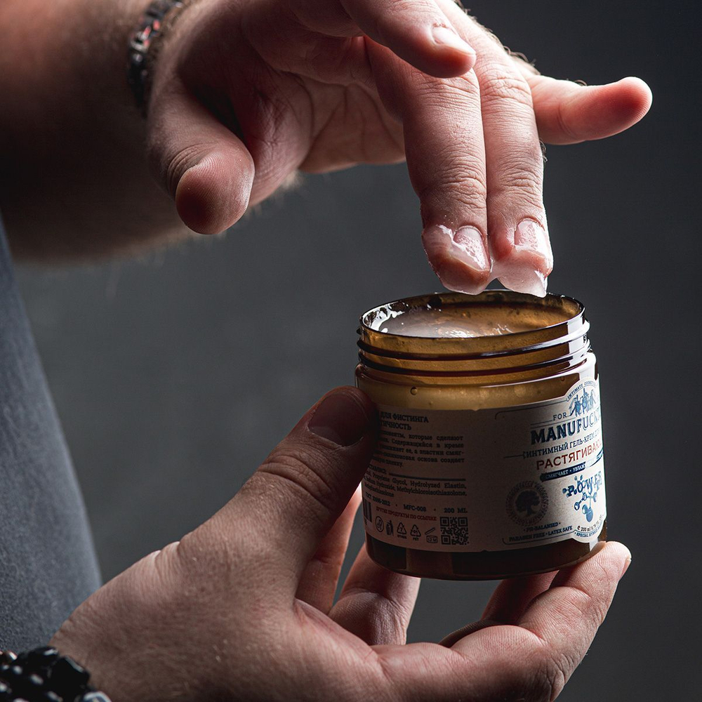 Гель-крем для фистинга MANUFUCKTURE MFC-008, 200 мл, с коллагеном