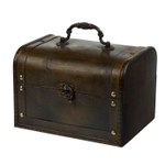 Сундук деревянный коричневый