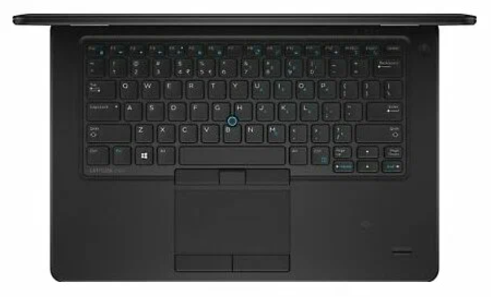14" Уценённый ноутбук Dell Latitude E7450 (1366x768, Intel Core i7-5600U, RAM 8ГБ, SSD 256ГБ, Intel HD Graphics 5500, Win 10 Pro)