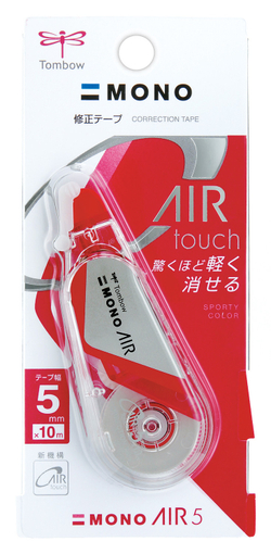 Ленточный штрих-корректор Tombow AIR5 Clear Red (блистер)