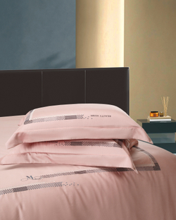 КПБ евро "Магнолия" (с шёлком) под:200х230см, пр:245х250, нав:48х74см (2шт)