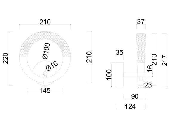 Бра Arte Lamp Montana A7777AP-1GO
