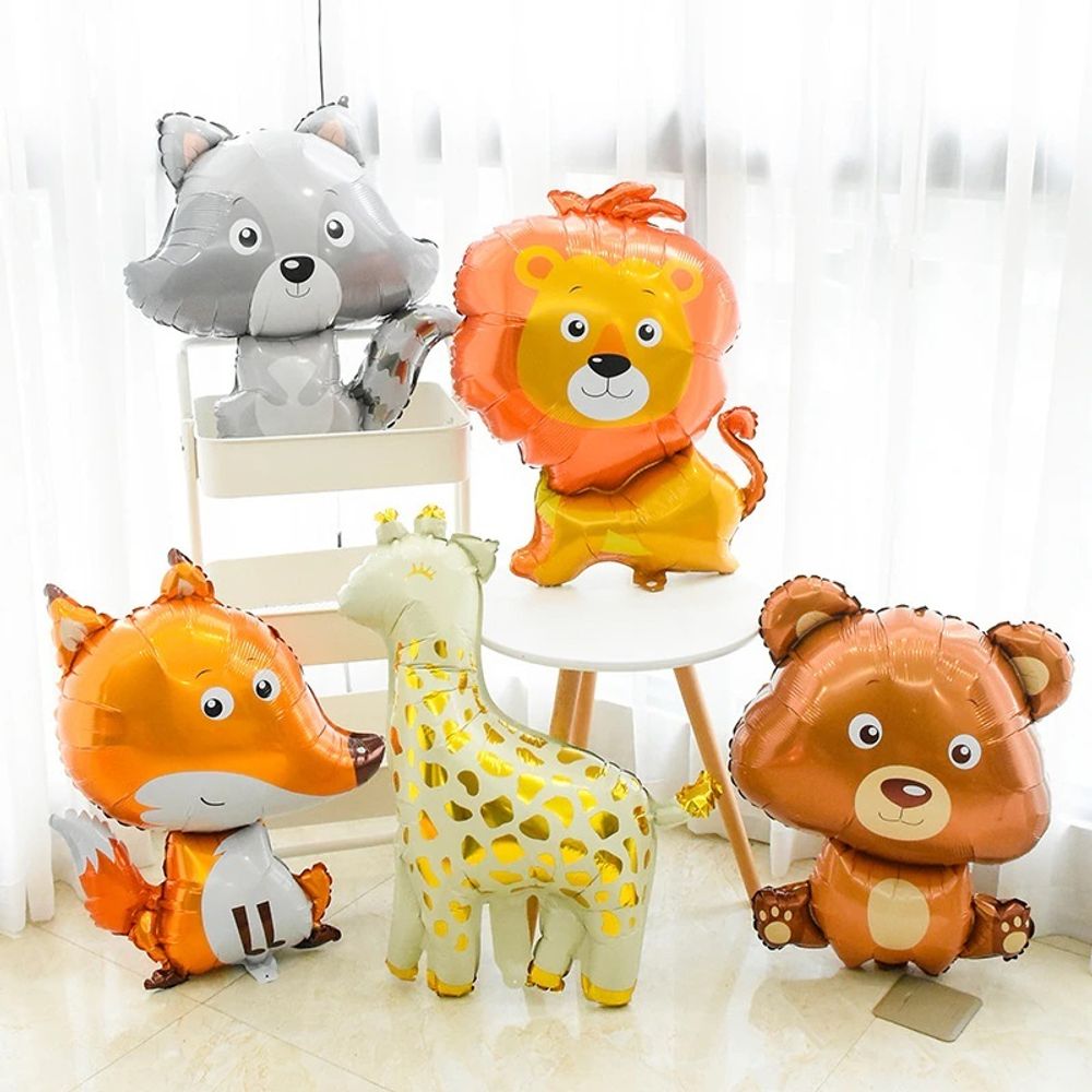 Шар (33''/84 см) Фигура, Медвежонок, 1 шт.