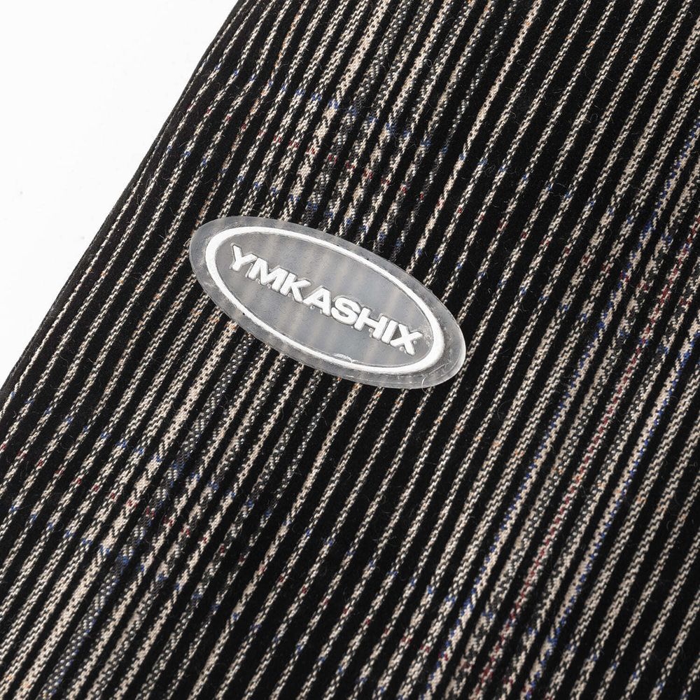 Купить Брюки Ymkashix Velvet Tartan коричневые / черные Брюки Ymkashix Velvet Tartan коричневые / черные