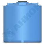 Емкость цилиндрическая вертикальная с дыхательным клапаном Анион 8000 л. вертикальная (2190x2190x2390см;синий) - арт.559402