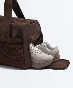 Oysho Техническая сумка с двумя отделениями, коричневый