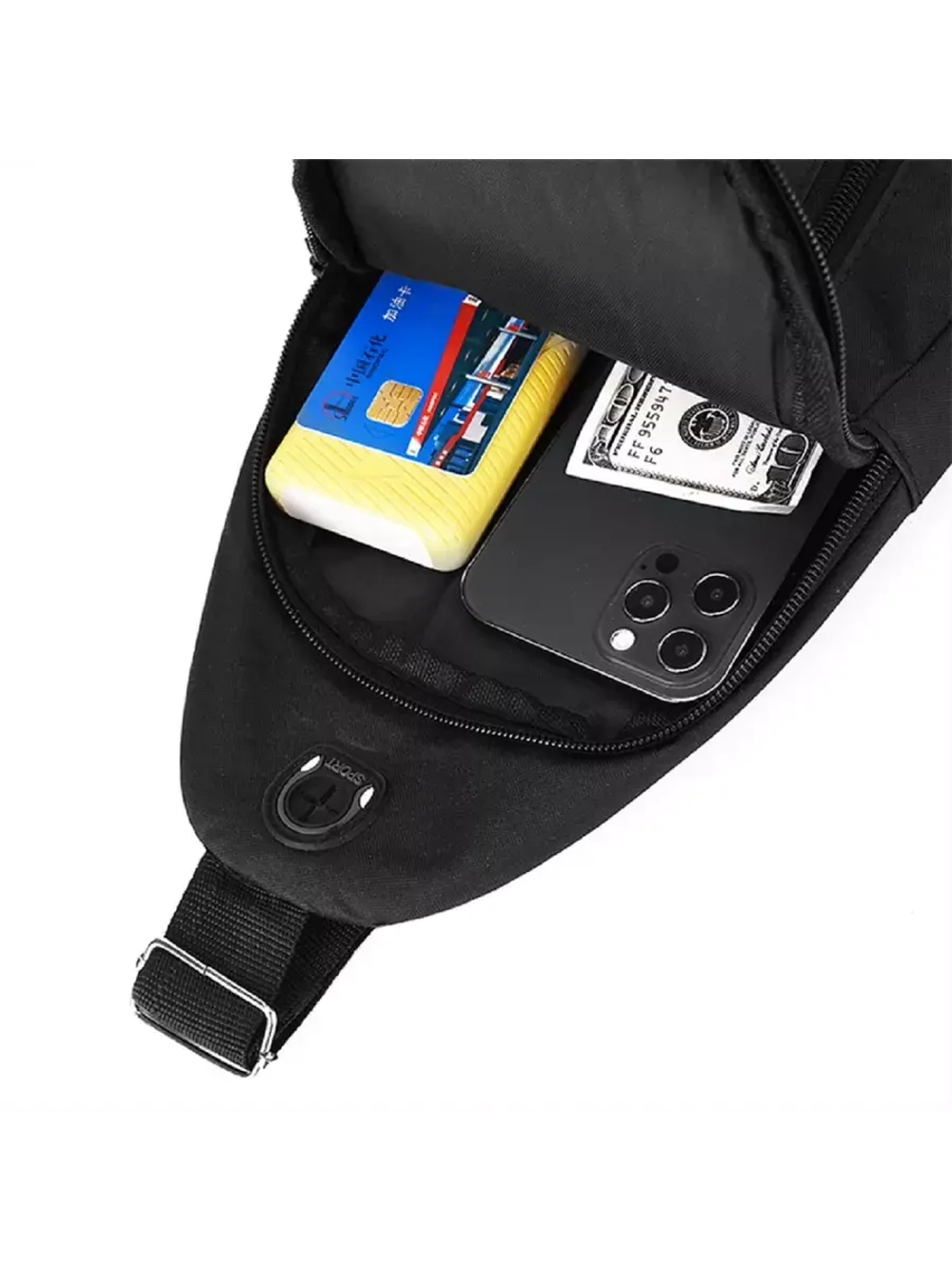 Рюкзак на одно плечо спорт