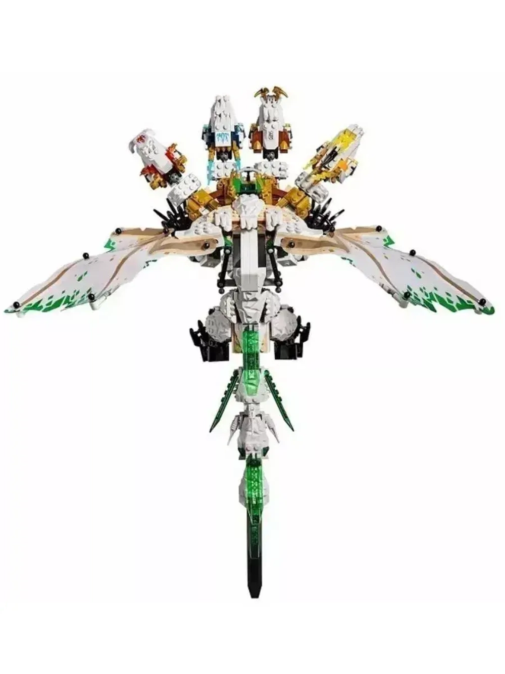 Конструктор Ниндзя Ультра Дракон 989 деталей 11164