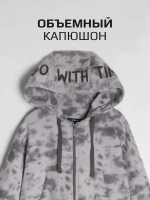 Худи для девочки на молнии в школу