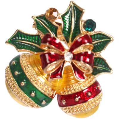 Брошь «Зимняя сказка - Шарики» 3,4*3,5 см