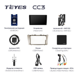 Teyes CC3 9" для Toyota Camry 2006-2011