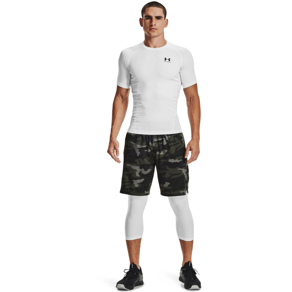 Мужское теннисное поло Under Armour Heatgear Comp T-Shirt Men - White, Black