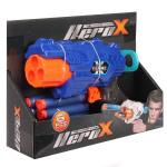 Пистолет с мягк.пулями, коробка JLX7213