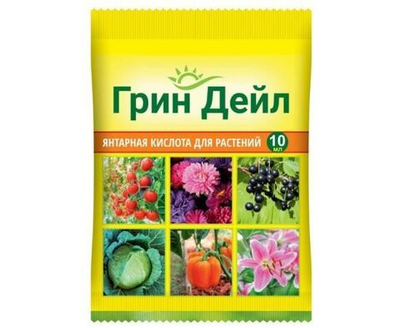 Янтарная кислота 10мл, упаковка 5шт.