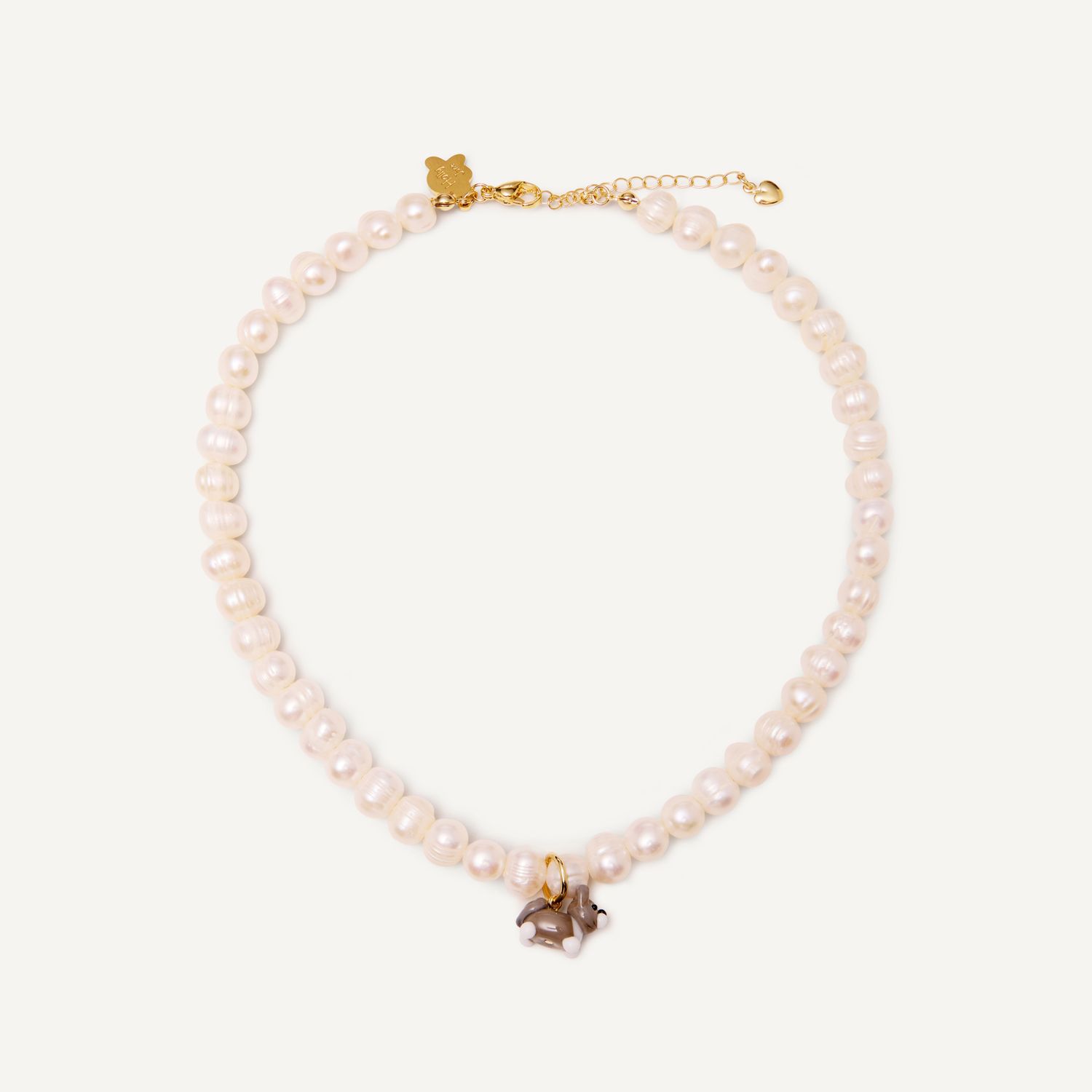 Колье Favorite Fluffy Pearl Necklace - Cat