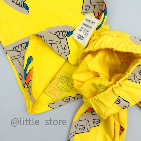 Комплект хлопковый Moi Noi, Замки из песка на желтом