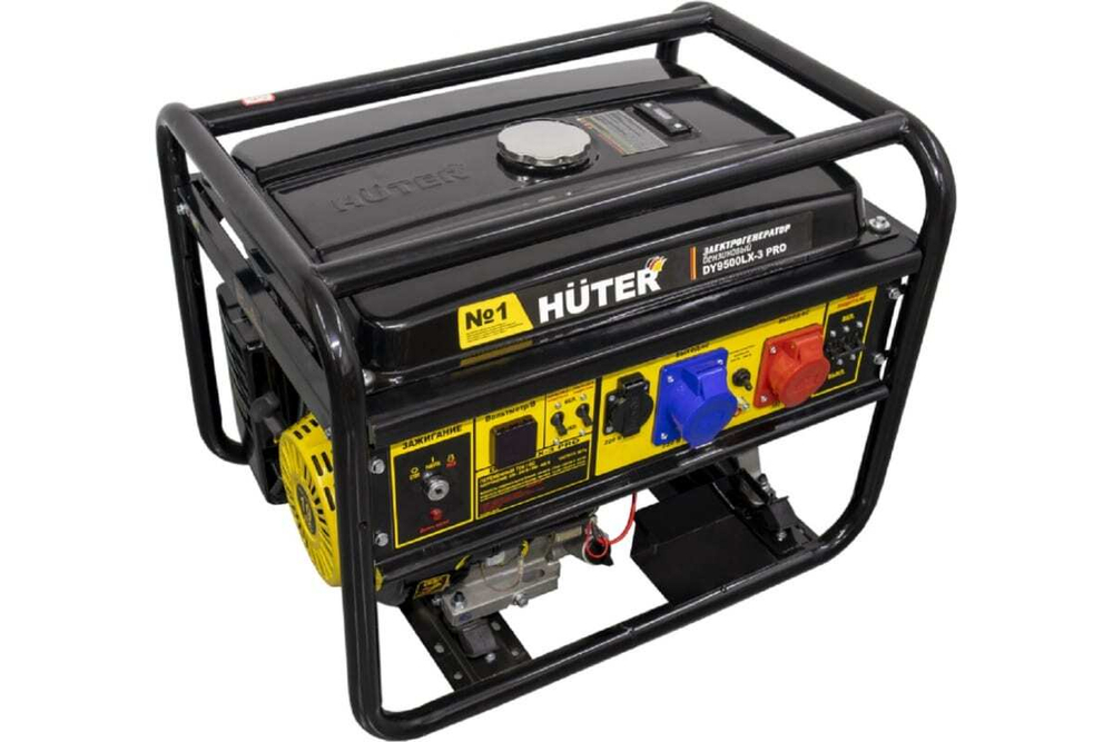 Электрогенератор DY9500LX-3 PRO-электростартер (380В/220В) Huter