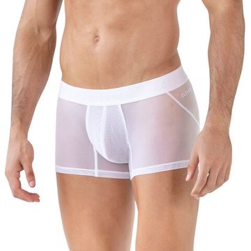 Мужские трусы хипсы белые Clever Moda YIN YANG TRUNKS 162501