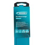 Уровень алюминиевый, магнит., фрезерованный, 3 глазка, 0,5 мм/м, 2000 мм Gross