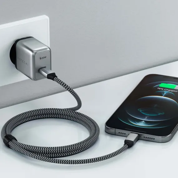 Satechi 20W USB-C PD Grey Cosmos