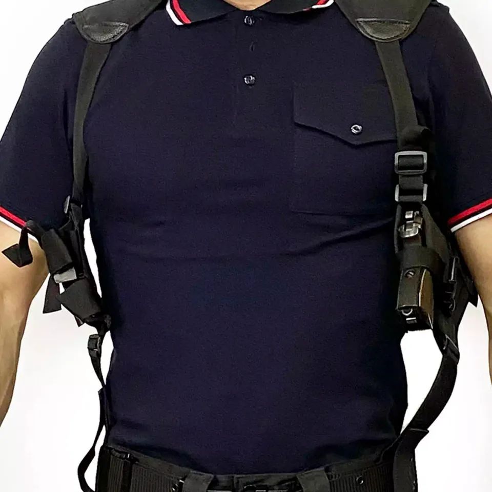 Кобура  наплечная спецназа и полиции Gunpad Cordura (черная)