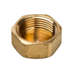 Заглушка с внутренней резьбой STOUT SFT 0026 - 3/4" (для стальных труб, латунь без покрытия)