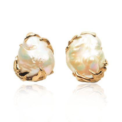 Серьги с Барочным Жемчугом