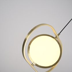 Подвесной светильник ARVET горизонтальный Золото