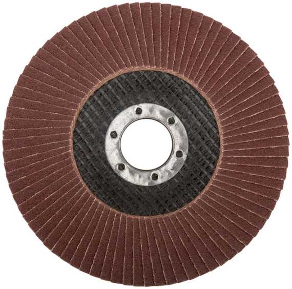 Диск наждачный лепестковый для УШМ, 125х22,2 мм, Р100 FIT IT 39555