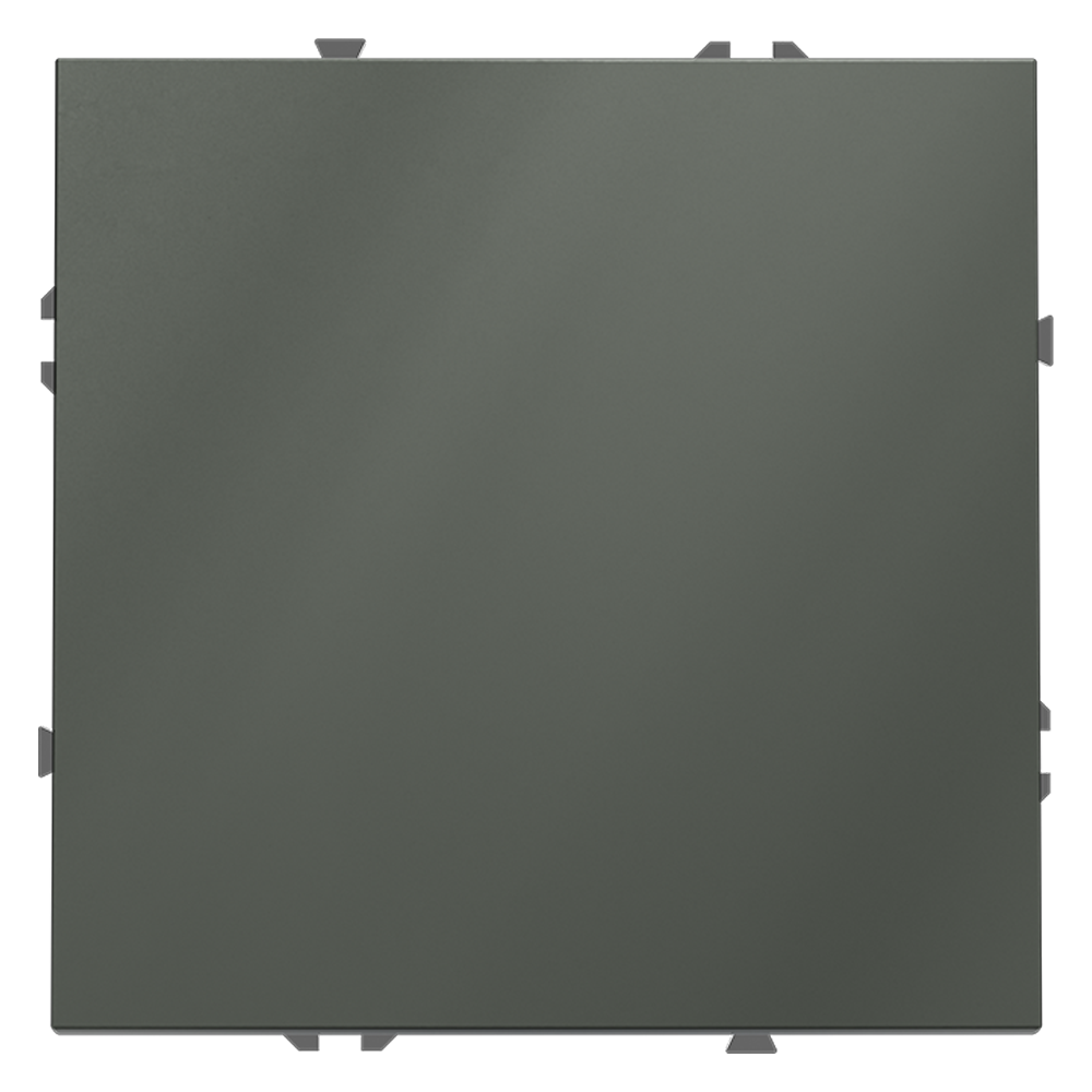 Проходной переключатель встраиваемый VOLTUM S70 одноклавишный 10А, (титан)