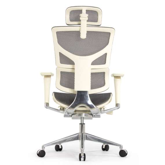 Кресло EXPERT 2 SAIL HSAM 01-G (подлокотник 6D(360), подголовник 5D,сетка серая / каркас светлый)