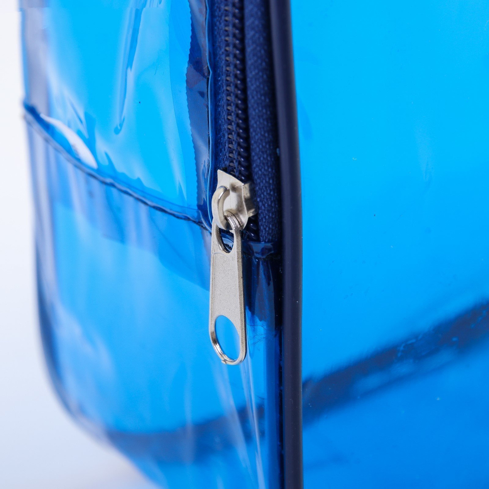 4927643 Сумка в роддом 20х25х10, цветной ПВХ, цвет синий