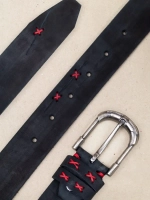 Ремень мужской натуральная кожа для брюк джинсов