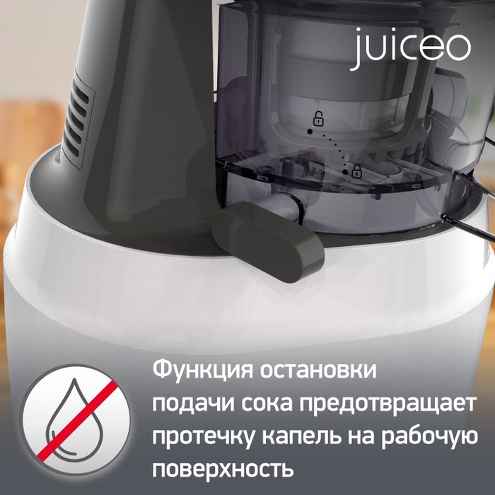 Шнековая соковыжималка Moulinex Juiceo ZU150110