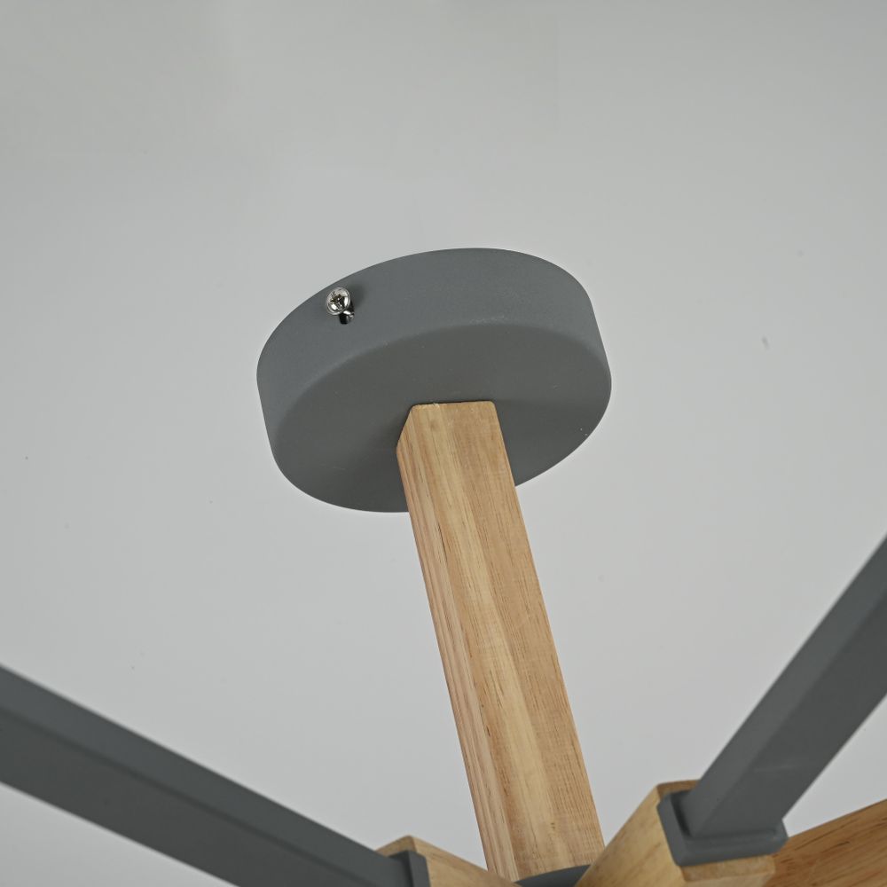 Потолочная Люстра Noa 8 Gray By Imperiumloft