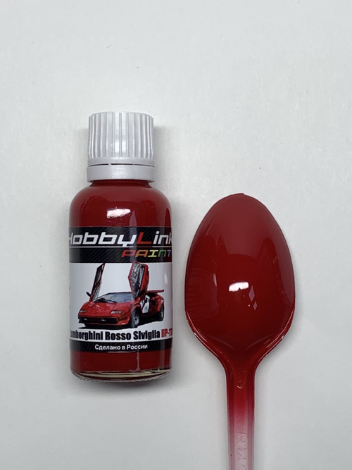 Краска лаковая HobbyLink Lamborghini Rosso Siviglia HP-1114