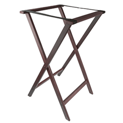 Подставка напольная для подносов махагон;бук;H=83,L=47,B=43см