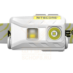 Фонарь налобный Nitecore NU25, White