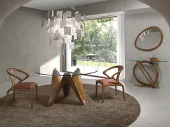 Стол Angel Cerda 1126 Ø140 см из закаленного стекла 