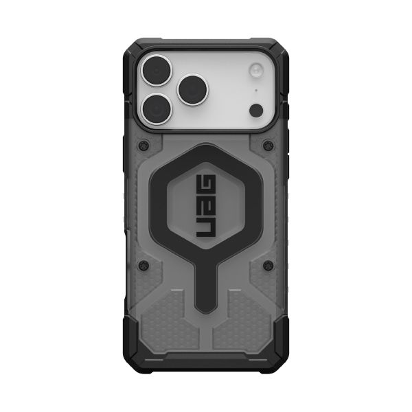 Чехол Uag Pathfinder Clear Case для iPhone 17 Pro Max, Тонированный/Черный | Ash/Black