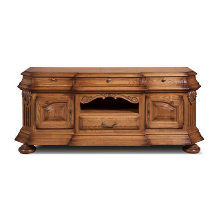 ВЕРСАЛЬ Тумба для радиоаппаратуры ГМ 5657 /дуб (P-43/ПАТ)