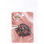 Брошь - оберег «Best Podarok - Серебряный Дракон», 5.3см