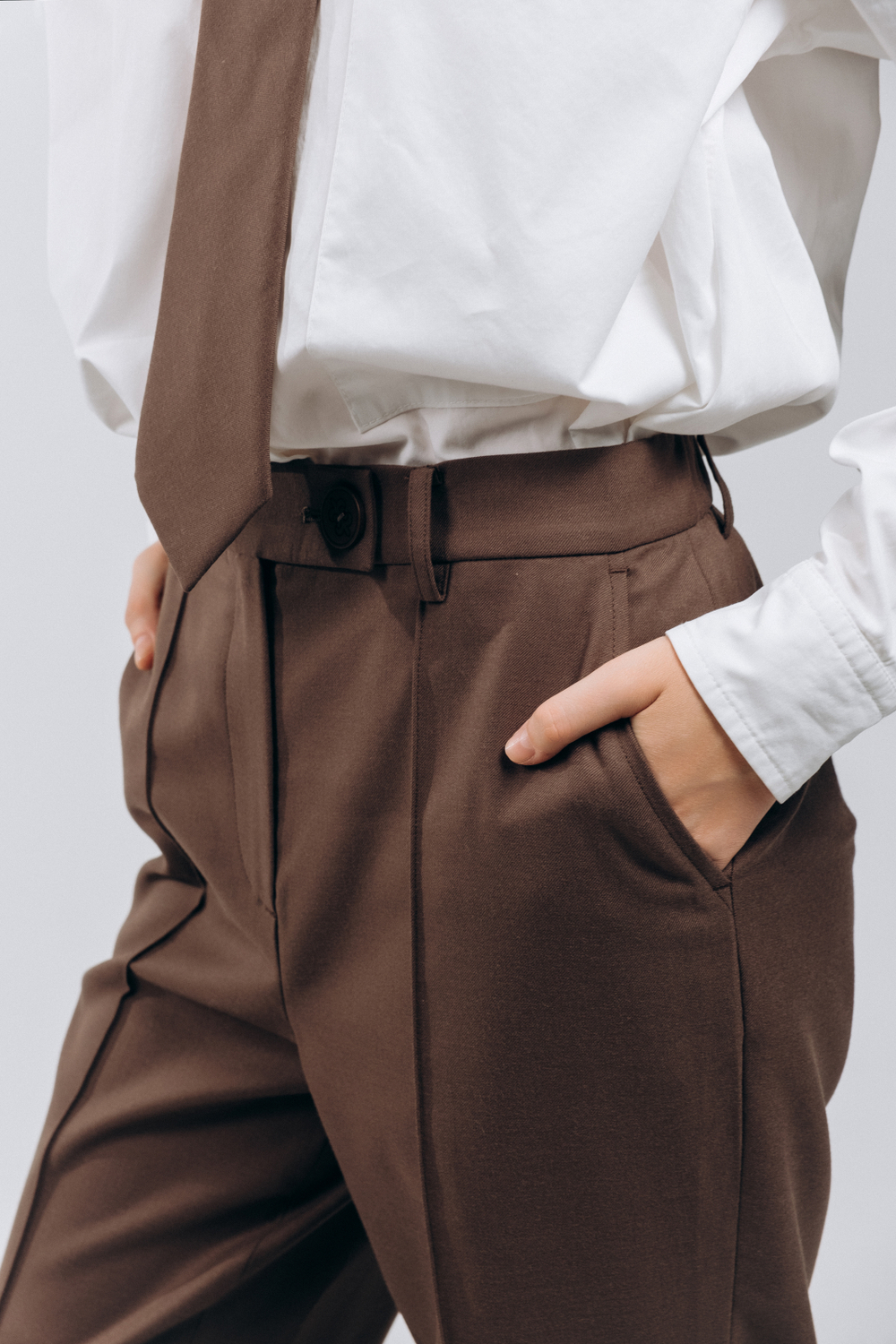 Укороченные брюки