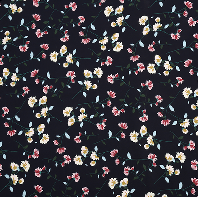 Ткань штапель принт 105 гр/м, 100% вискоза, ш. 145 см