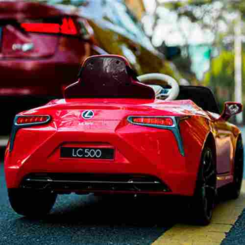 Детский электромобиль "Lexus LC500" JE1618 12V,красный