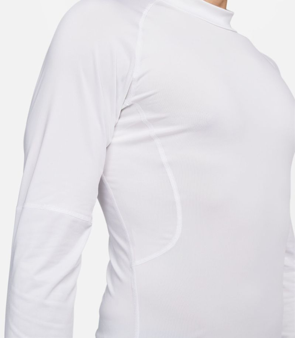 Термобелье Nike Pro Dri-FIT Fitness Mock-Neck Long-Sleeve - white/black