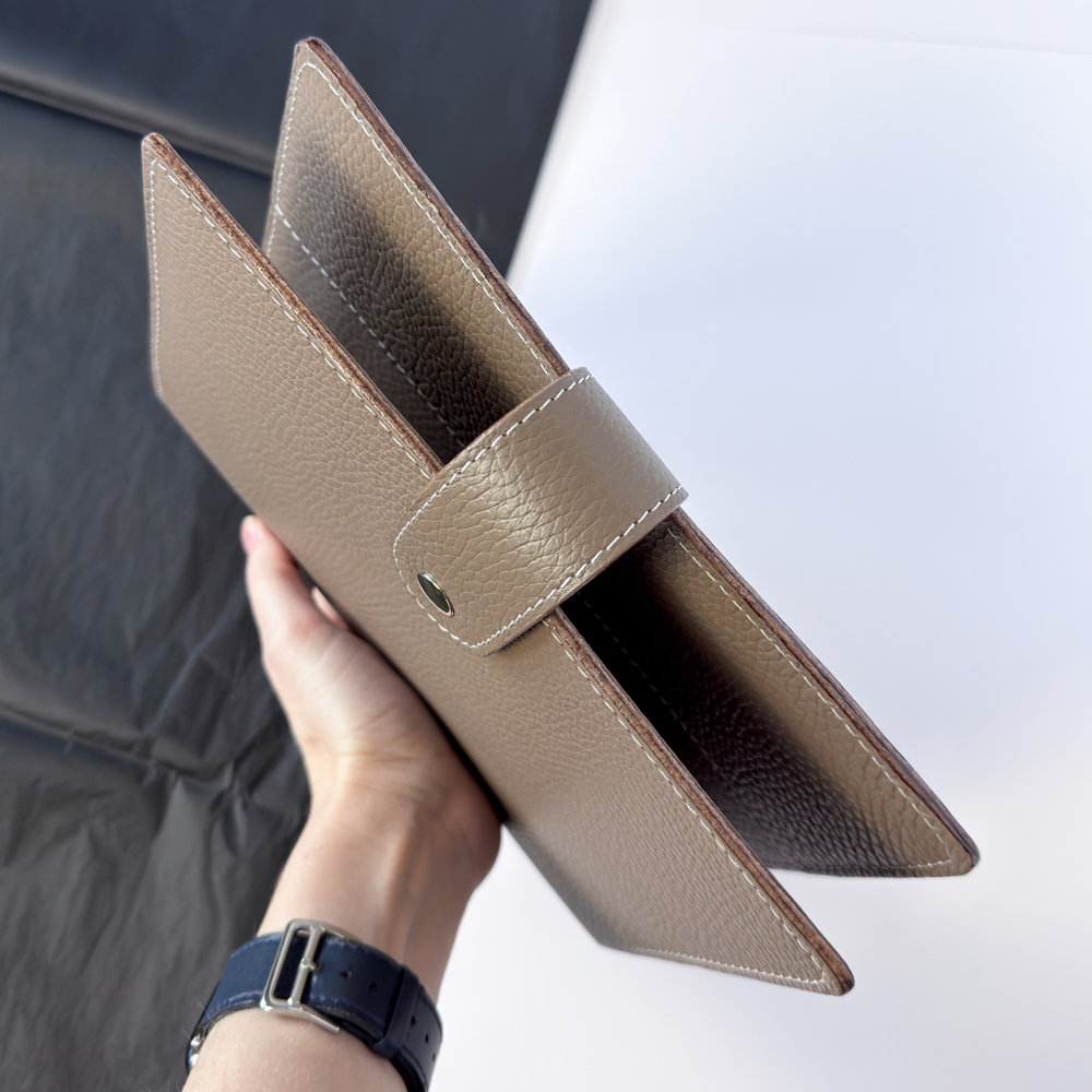 Обложка А5 на хлястике (4 кольца)