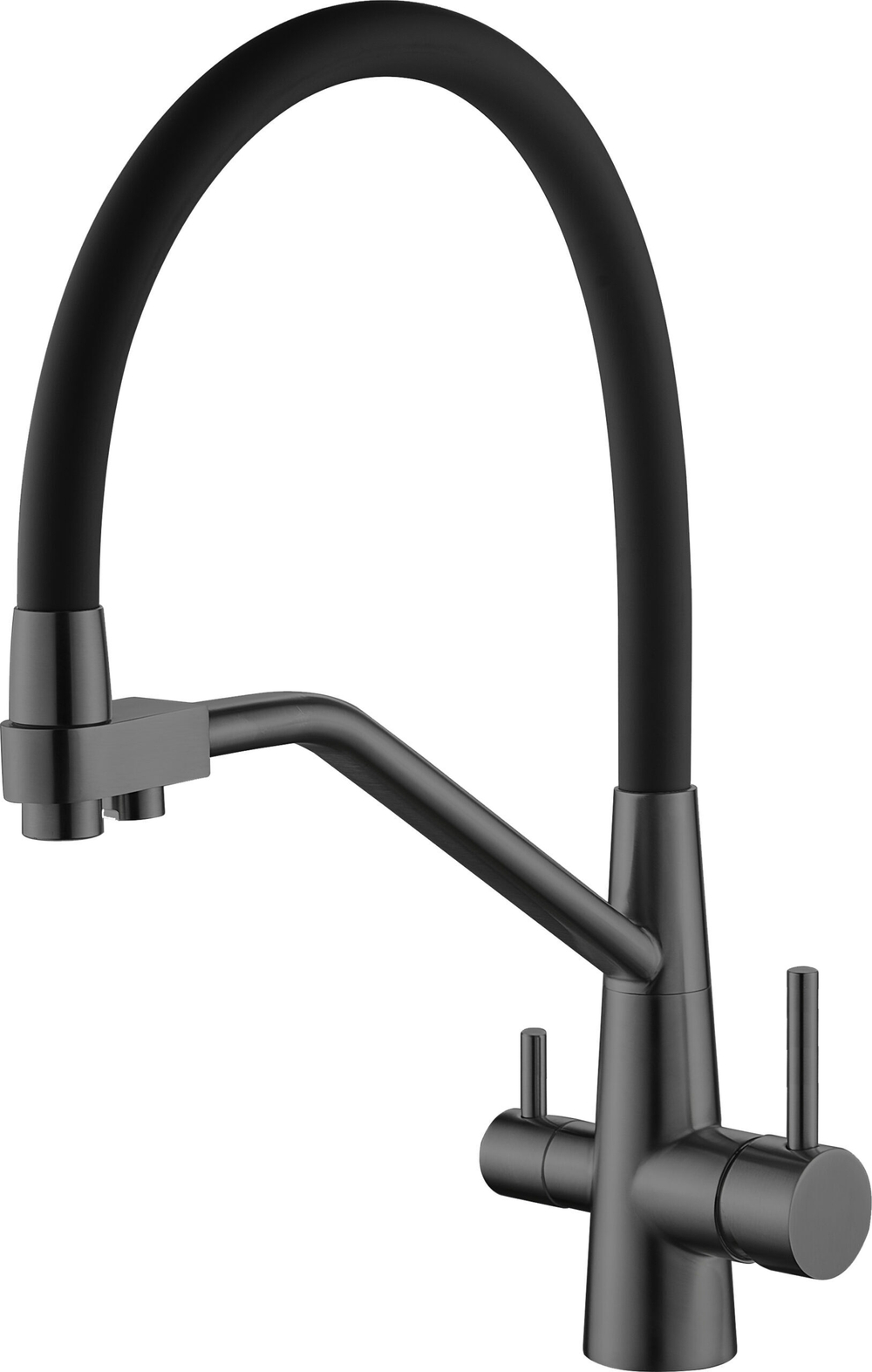 Смеситель для кухни SPLENKA ЧЁРНЫЙ S71.62.07