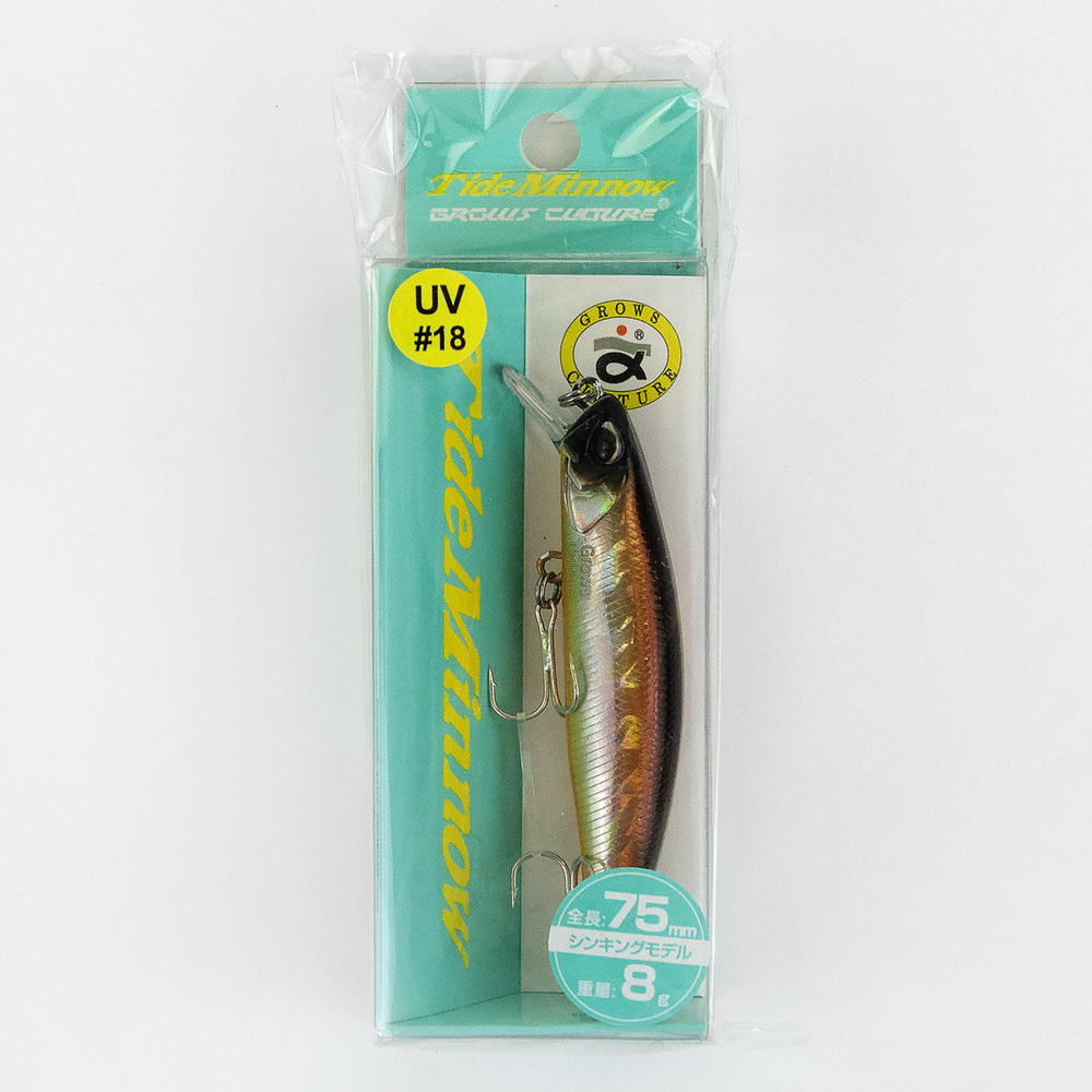 Воблер Grows Culture Tide Minnow 75F