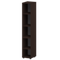 Стеллаж высокий узкий К-932 Дуб венге 360x420x2000 Приоритет